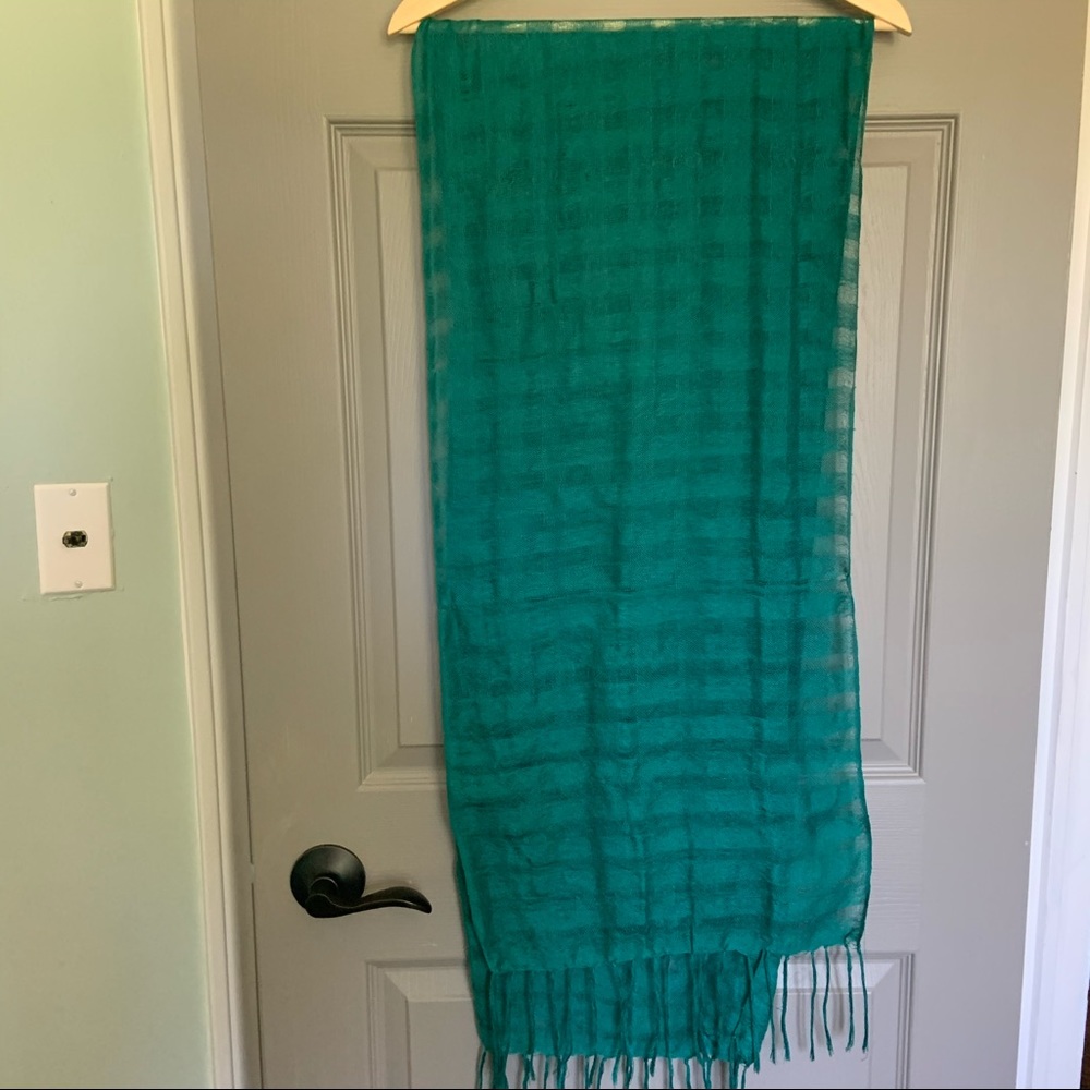 Teal Scarf